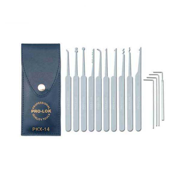 Pro-Lok ProLok: Pickset 14picks & case PRL-PKX-14